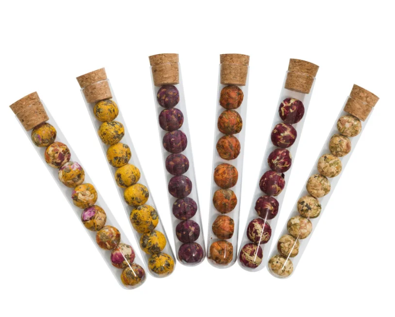 Новое поступление, Подарочный Цветущий Цветочный чай, цветущий чай ручной работы со вкусом цветущего чая