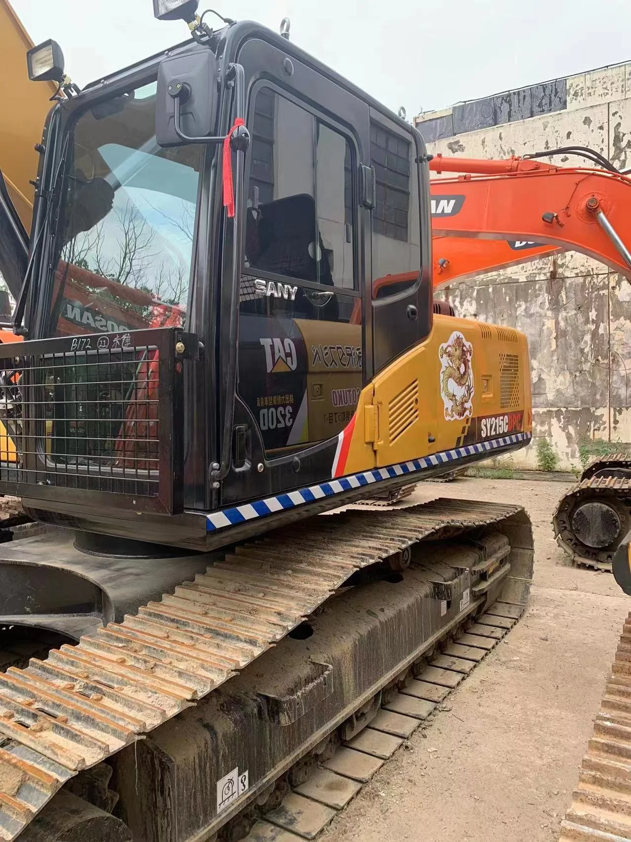 China top brand used 21 ton sany sy215c excavator sy215 excavating machinery 215 model 215c sy215c-9