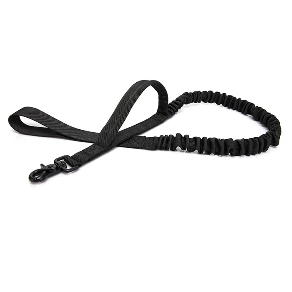 Hook Bucket Multi-color Military-style Police Style Elastic Leash for Pets Cat Dog Anti Blast Nylon Leash