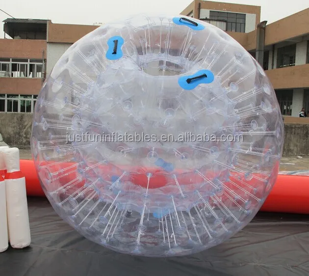 cheap grass inflatable zorb ball, TPU inflatable human hamster ball for sale