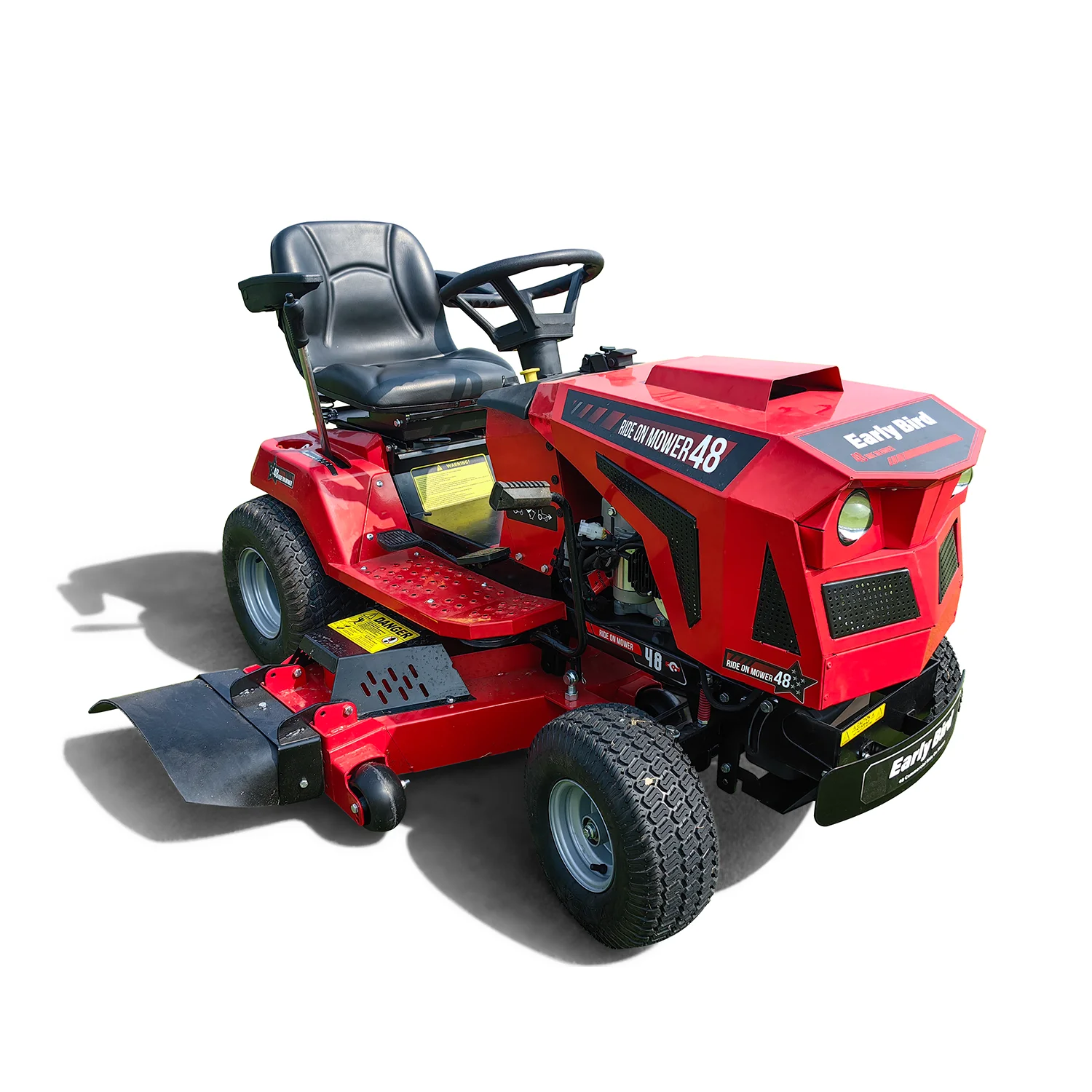 China manufacture hot sale good price ride on mower standard Zongshen 24HP optional engine riding lawn mower lawn tractors