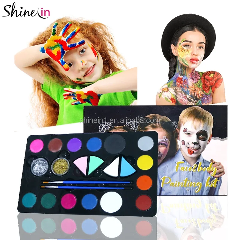 Best Sell 16 Colors Face Painting Crayons Washable Face Paint Sticks for Halloween