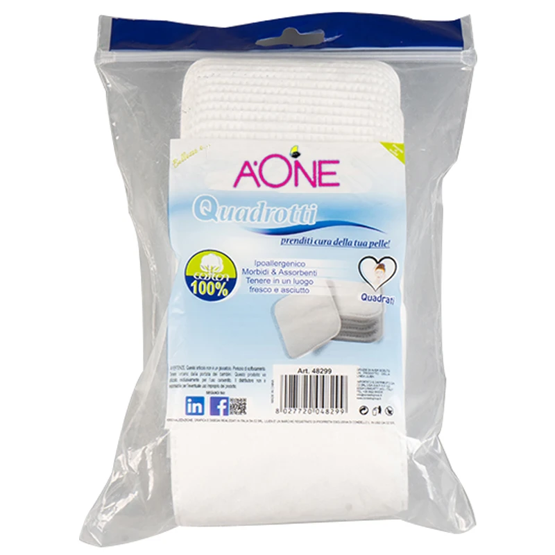 40pcs Square Cotton Pads Cosmetic Makeup Remover personal care Cotton Pads