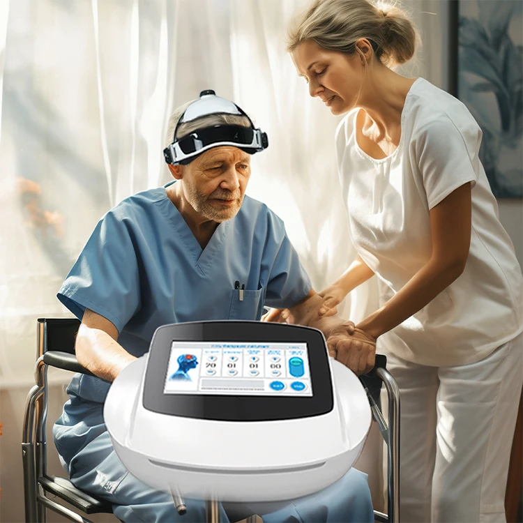 Rtms Transcranial Magnetic Stimulation Machine Photobiomodulation Transcranial Brain Stimulation