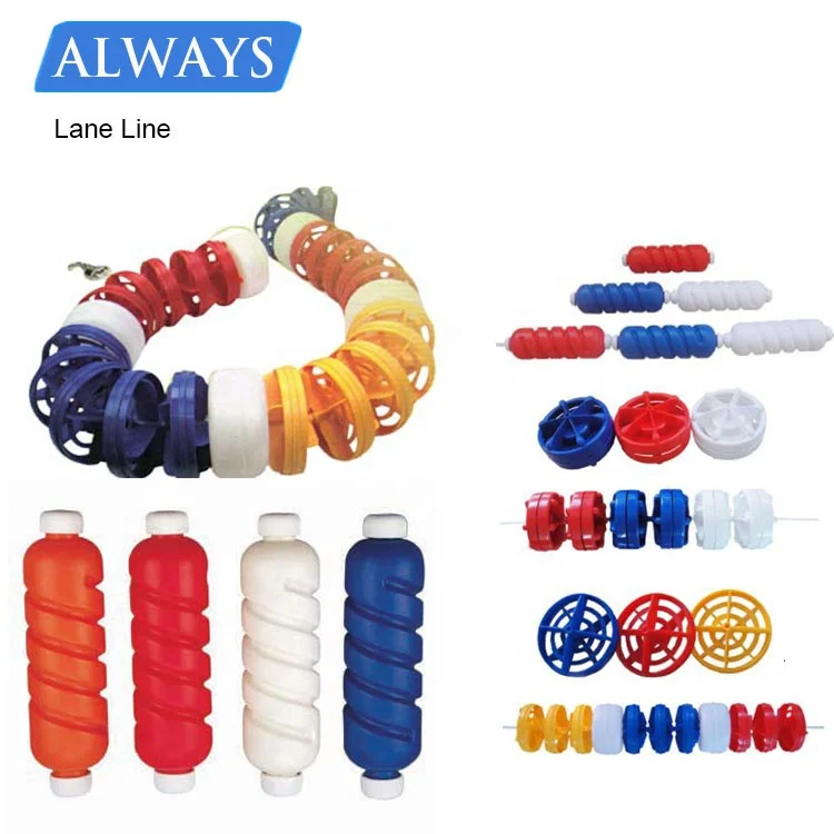 25m 50m swimming pool lane rope floating lane line divider float markers