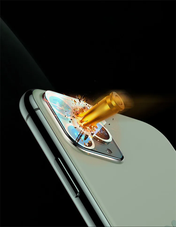 For iphone 14 13 Pro Max 12 11 Pro Max Camera Screen Protector Tempered Glass Film Anti Shatter Lens Glass Film