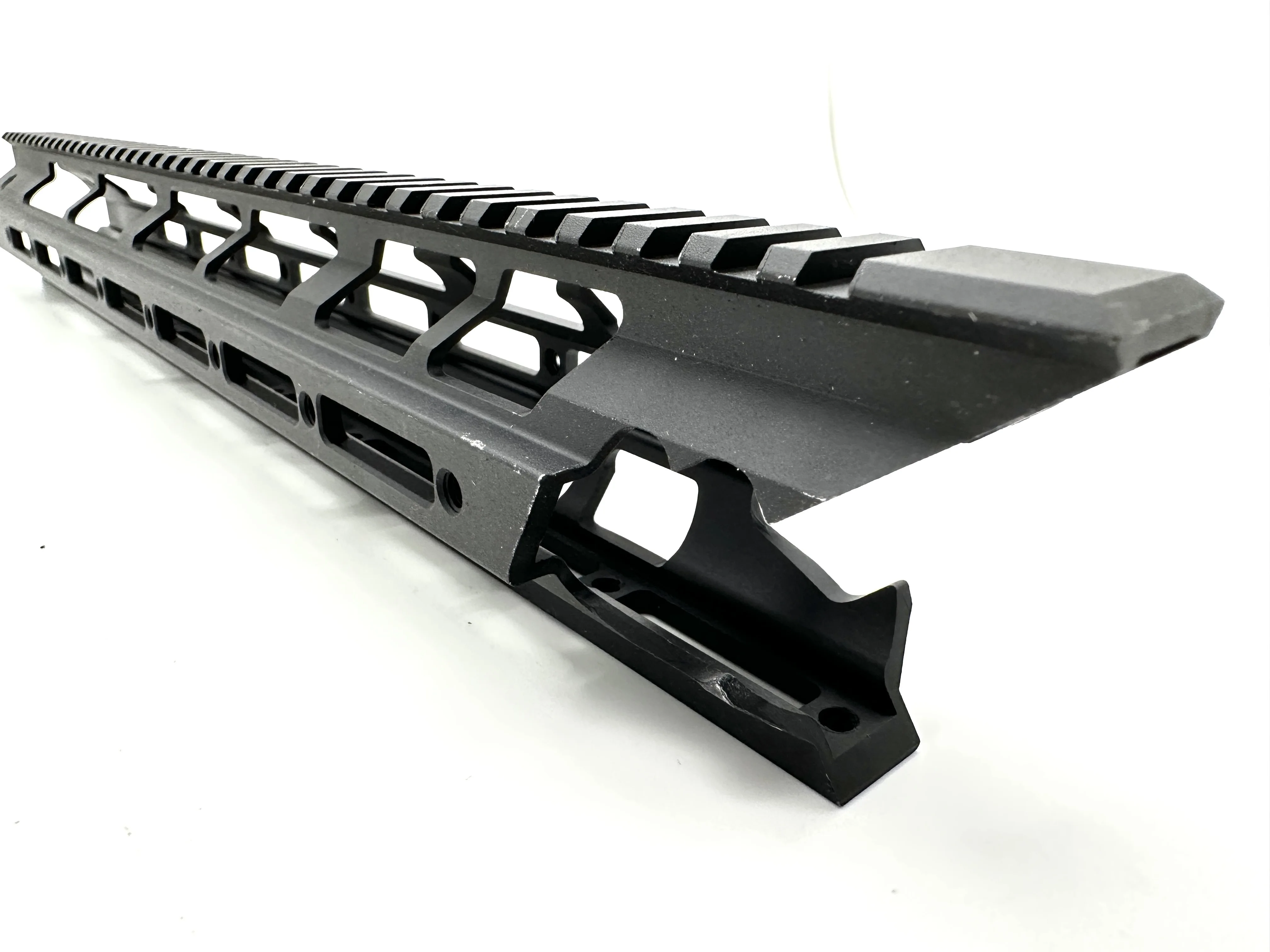 Taiwan Manufacturer Customized Aluminum Alloy Parts CNC Machining Tactical Aluminum Hand Guard For Wholesale