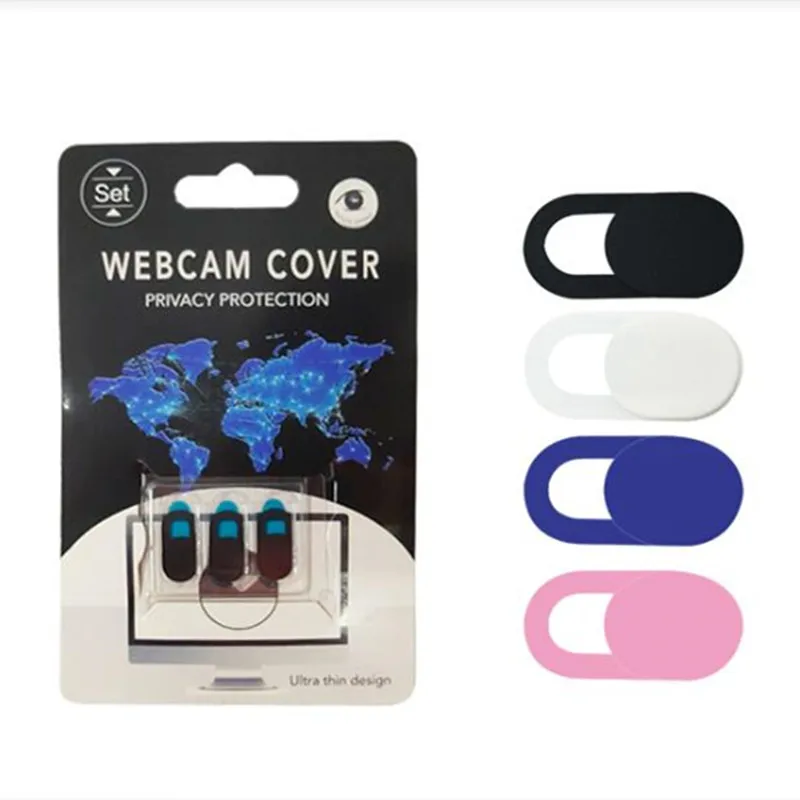 new arrival 2023 products Plastic Custom Logo Cell Phone Camera Web Cam Cover Privacy Slide Laptop Webcam Cover