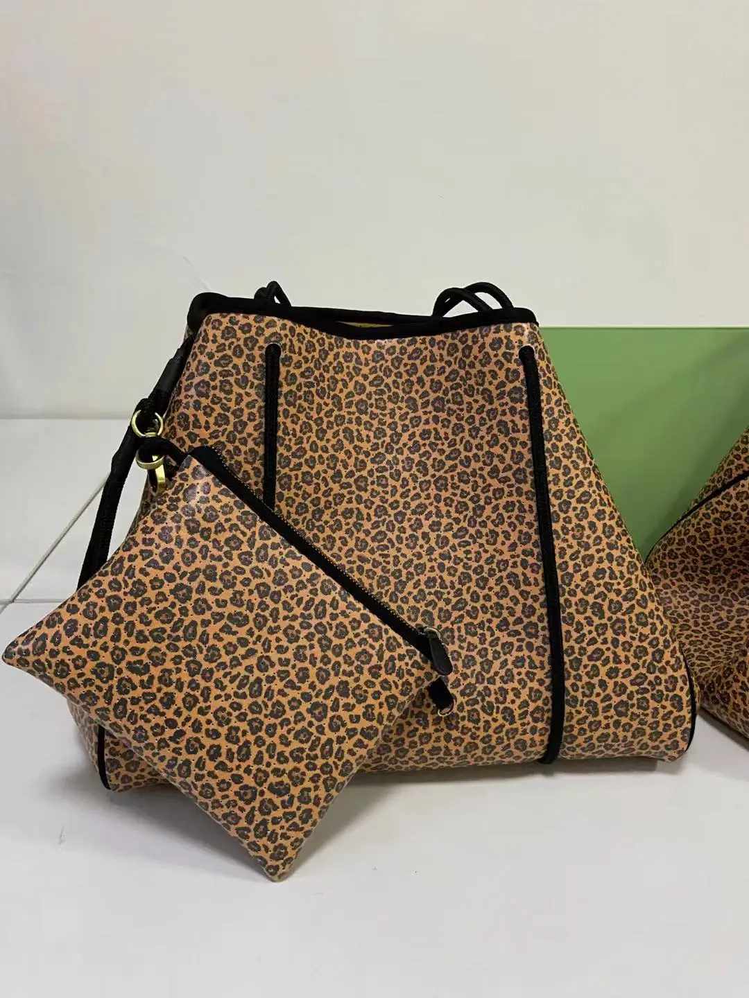 custom made WATERPROOF perforated neoprene tote beach bag with neoprene pouch