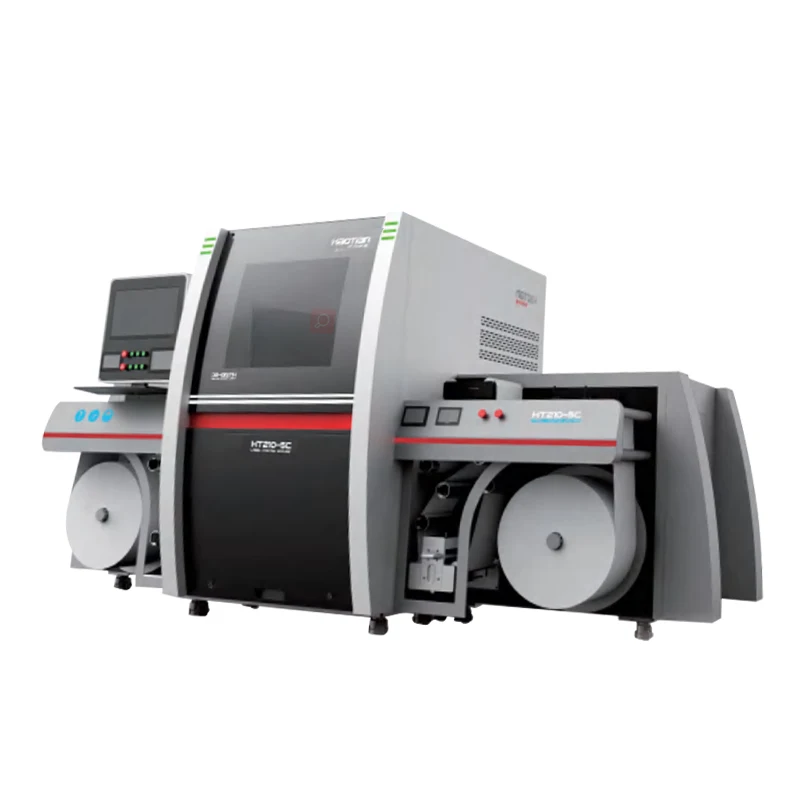 Haotian 220/330 Label printing roll sticker paper 1800 digital inkjet printer uv invisible uv inks flatbed inkjet