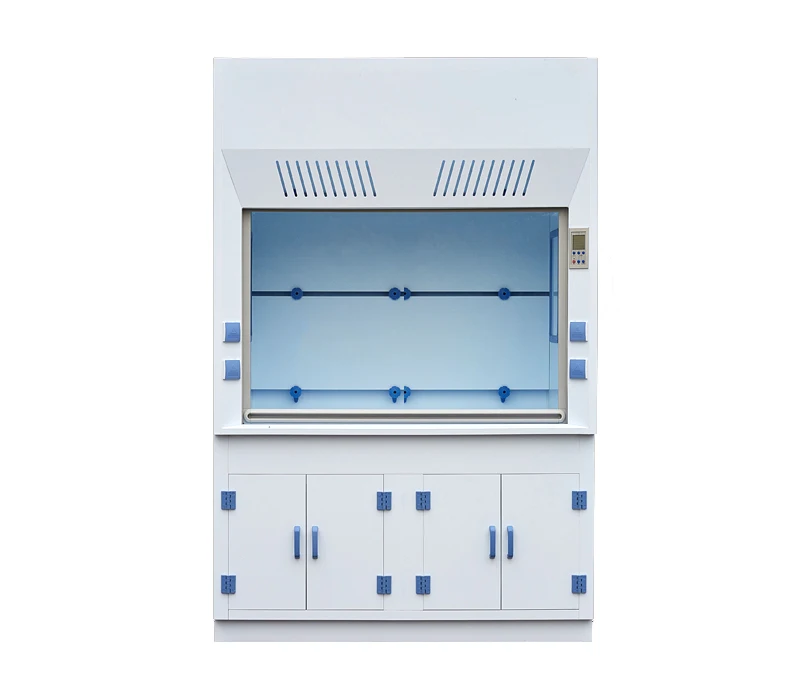 China wholesale good price high quality material pp fume hood laboratory chemical fume hoods