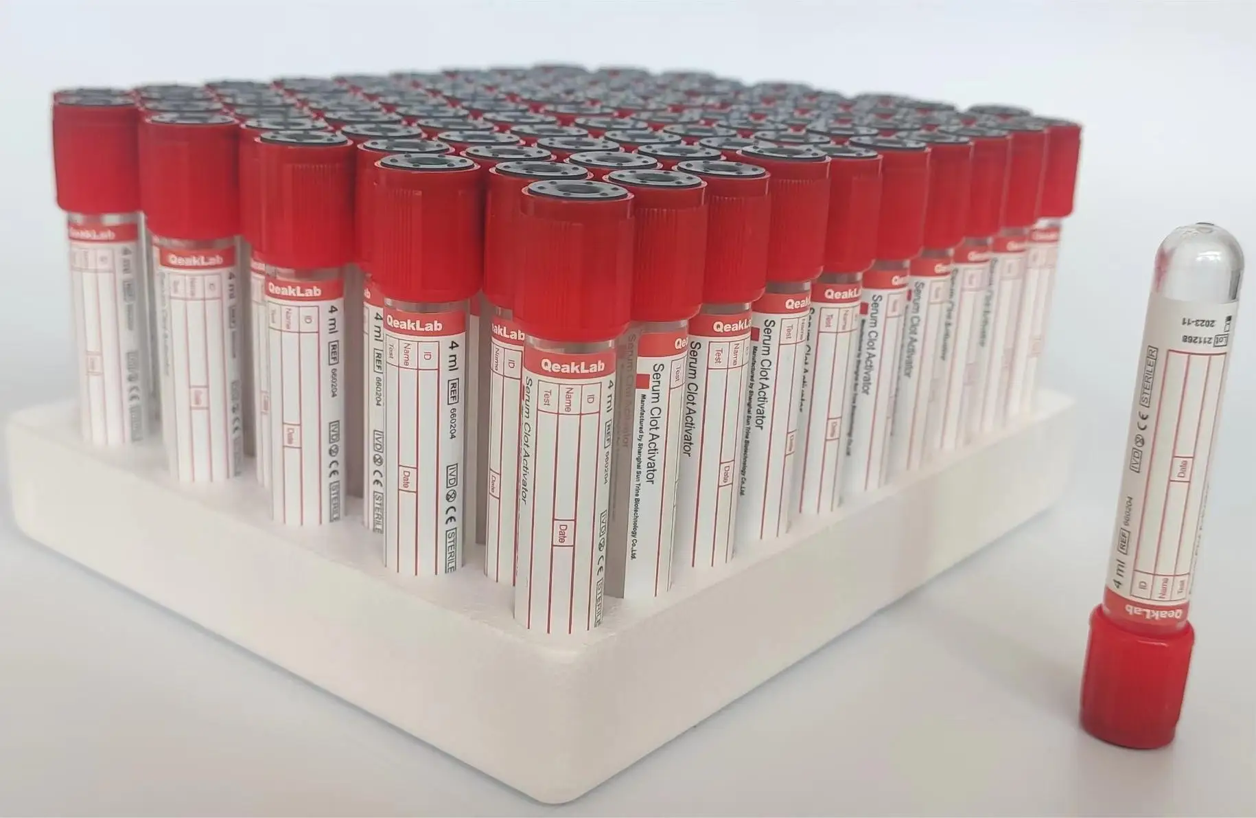 Cheap price Gel Yellow Tubes Blood Collection Tube Clot Activator and Gel Tube