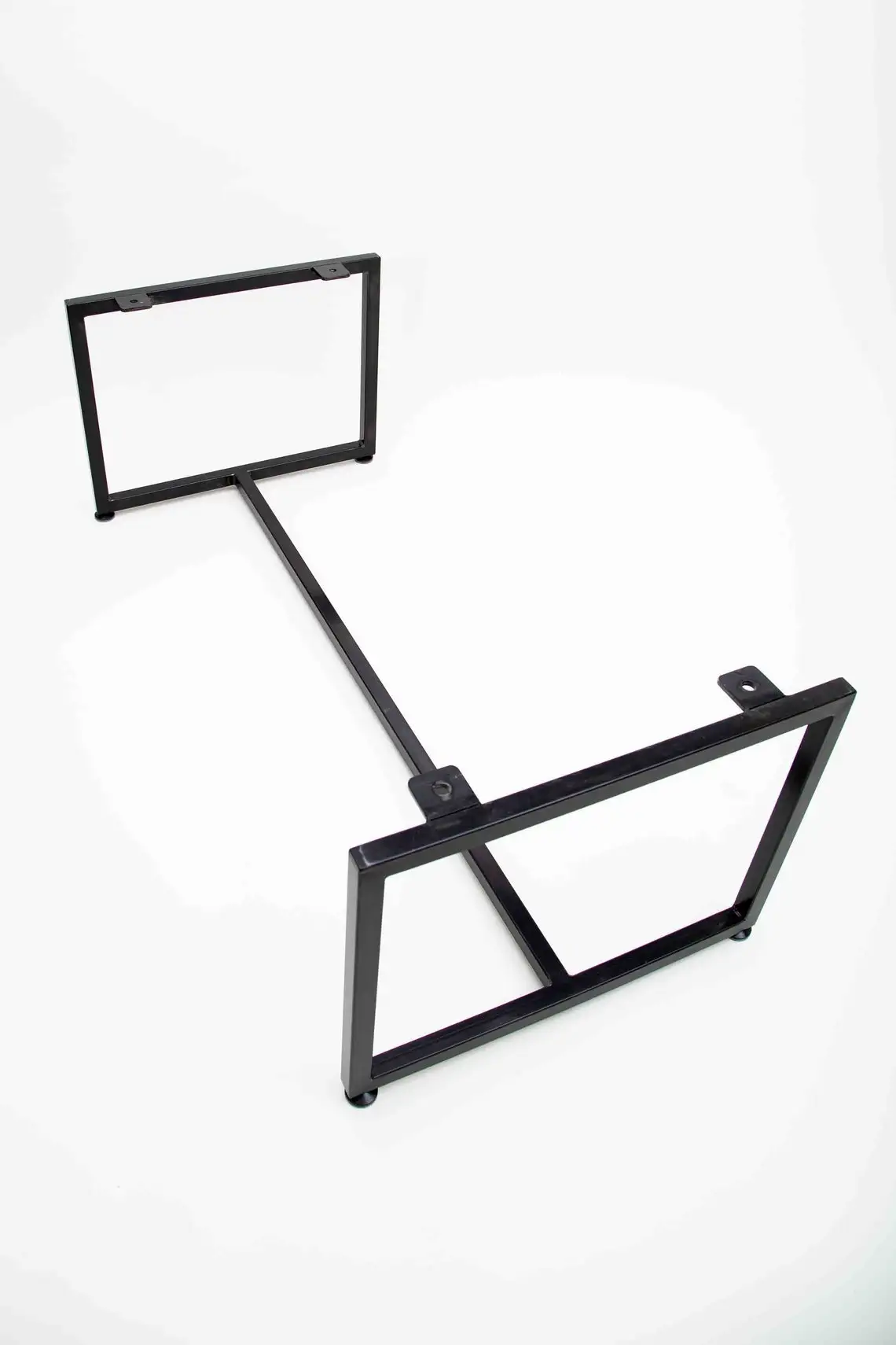 Factory Wholesale Epoxy Resin Table With Steel Legs From Walnut Slab For Dining Table And Office Table Custom Order