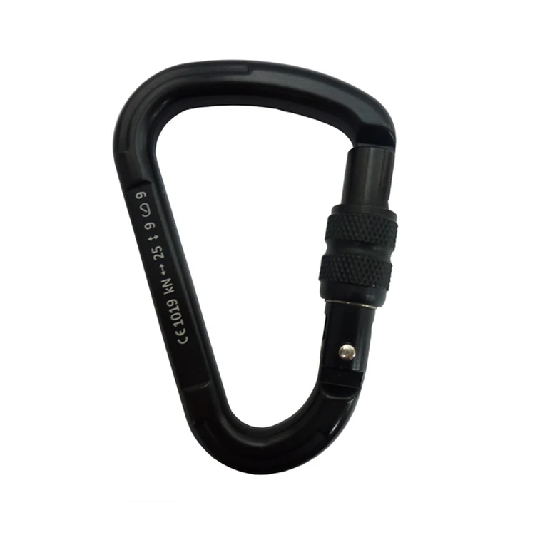 Pear Shaped Aluminum Carabiner