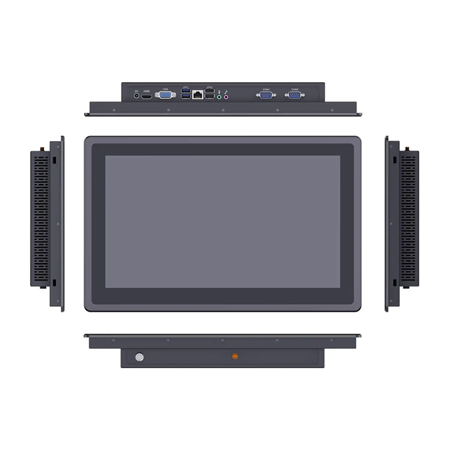 LILLIPUT PC-1560 1920*1080 FHD Industrial LCD Capacitive Touch Screen Monitor Open Frame with HDMI VGA Waterproof Bluetooth WIFI