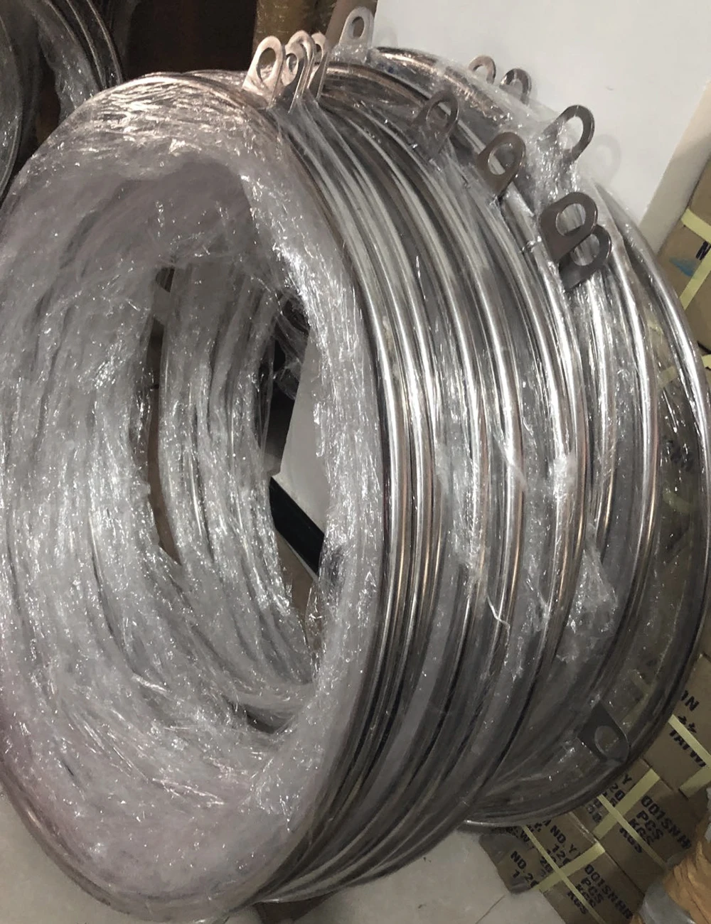 Professional Aerial Lyra Hoop 1 Tab 600KGS Stainless Steel 90cm Single Point Aerial Hoop for Circus Acrobatics Performance