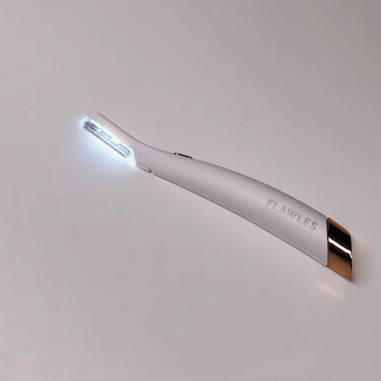 Косметический инструмент dermaplan для лица, губы, щеки для женщин, невибрационный светодиодный свет, модная безболезненная Высококачественная Красивая Бритва для бровей