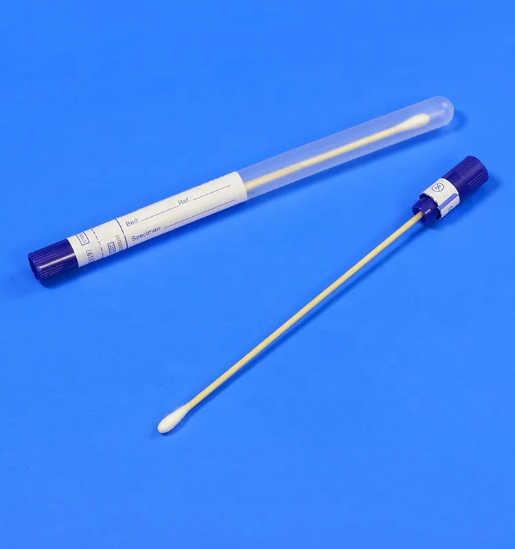 Medical disposable products sterile clinical Gonorrhea Chlamydia Tests microbe specimen Sample Collection Cotton Swab