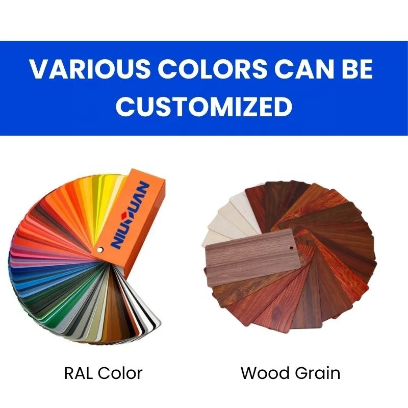 NIUYUAN Customized Production Side Open Aluminum Square Edge Tile Trim