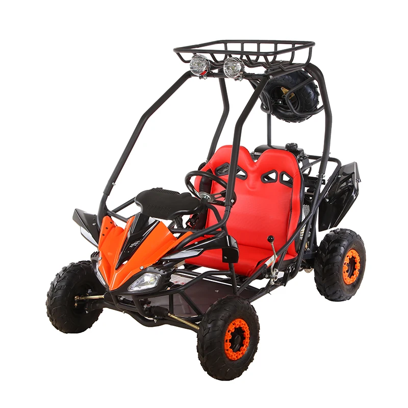 Верескового цвета защита от солнца нового дизайна Багги 125cc Gokart для детей «Человек-паук» 2 мест