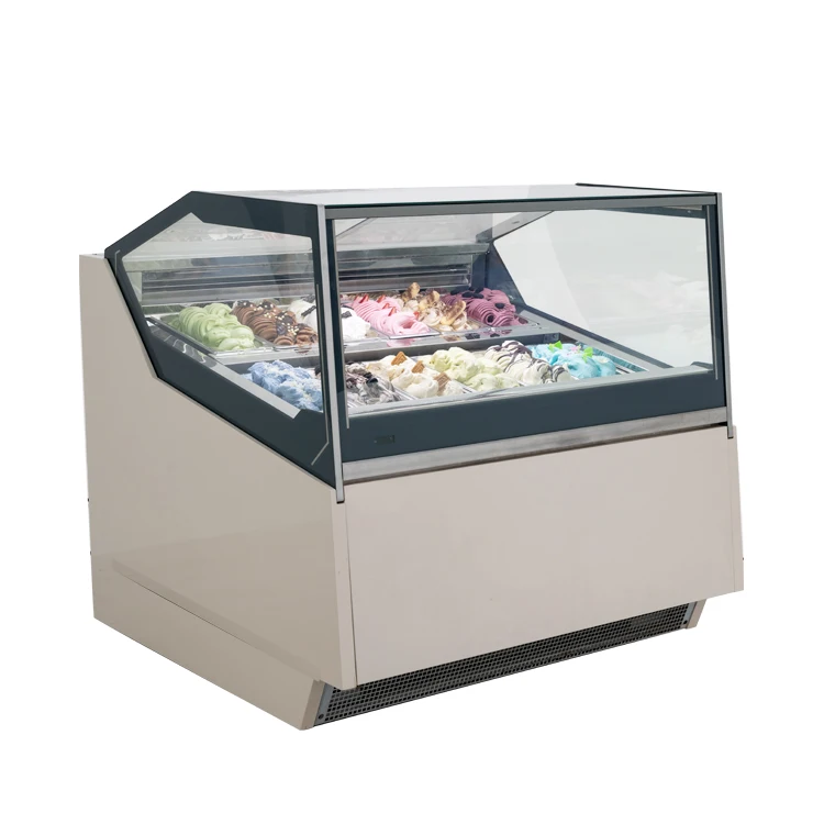 Commercial Display Cake Refrigerator Showcase 3 Shelves Cake Display Cabinet