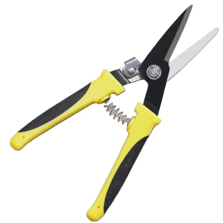 Modern Latest custom-made Secondary tin shears snips tin snip scissors multi-purpose curved head scissors