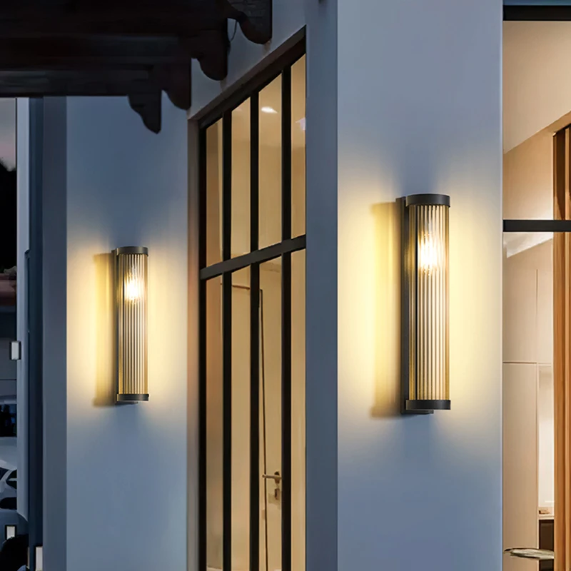 modern garden outdoor wall lighting exterior wall mounted waterproof IP65 led decorative lights outdoor wall light