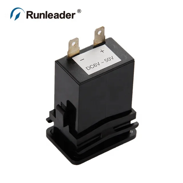 Runleader 12V 24V hour meter for Boat Marine Auto Truck Hour Meter Gauge Timer 36V 48V