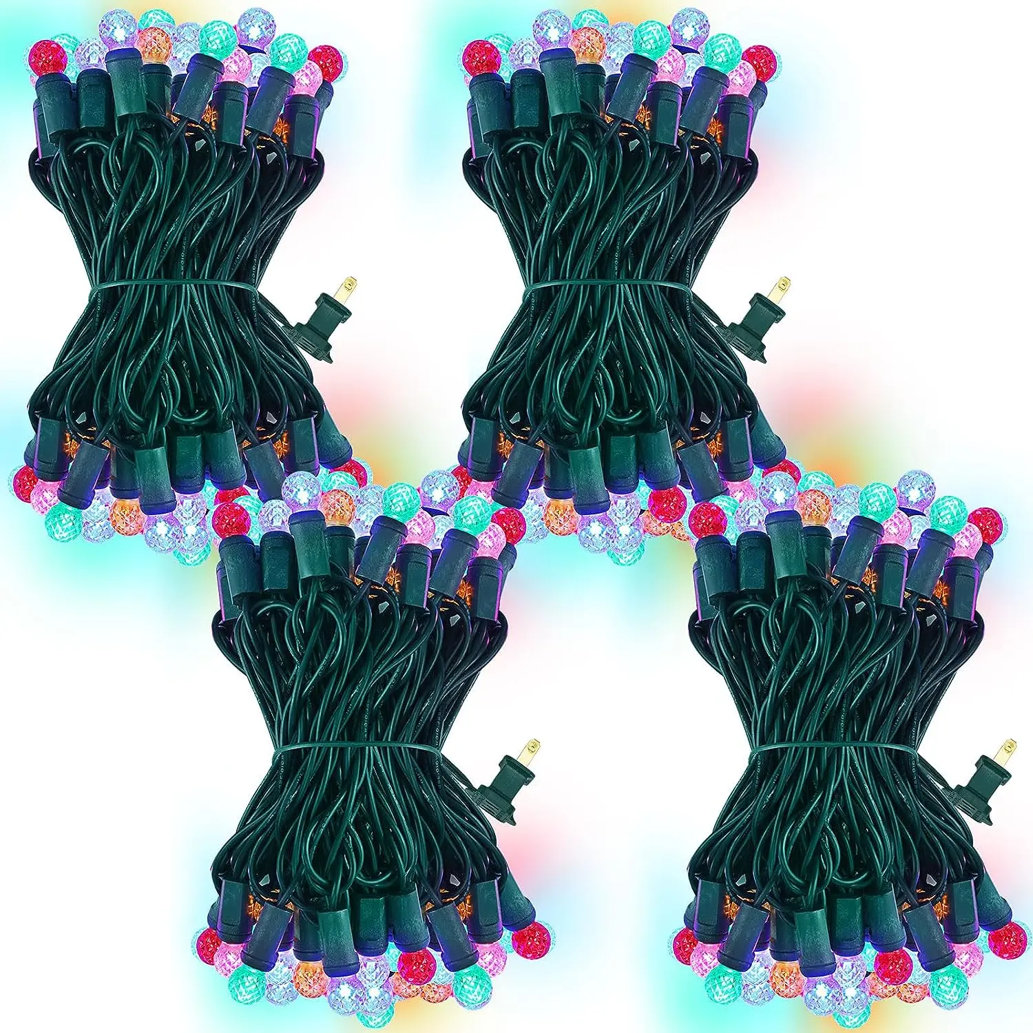 UL Multi  G12 LED Faceted Christmas Mini Light Christmas tree lights