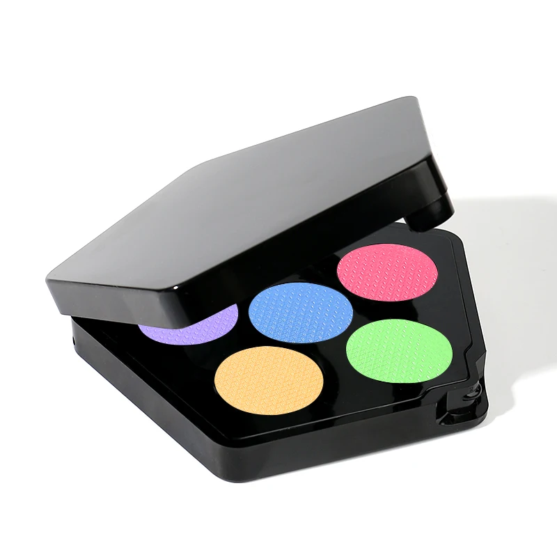 wholesale  10gram duo   chrome  water activated liner chameleon cake 16 eyeliner paint palette