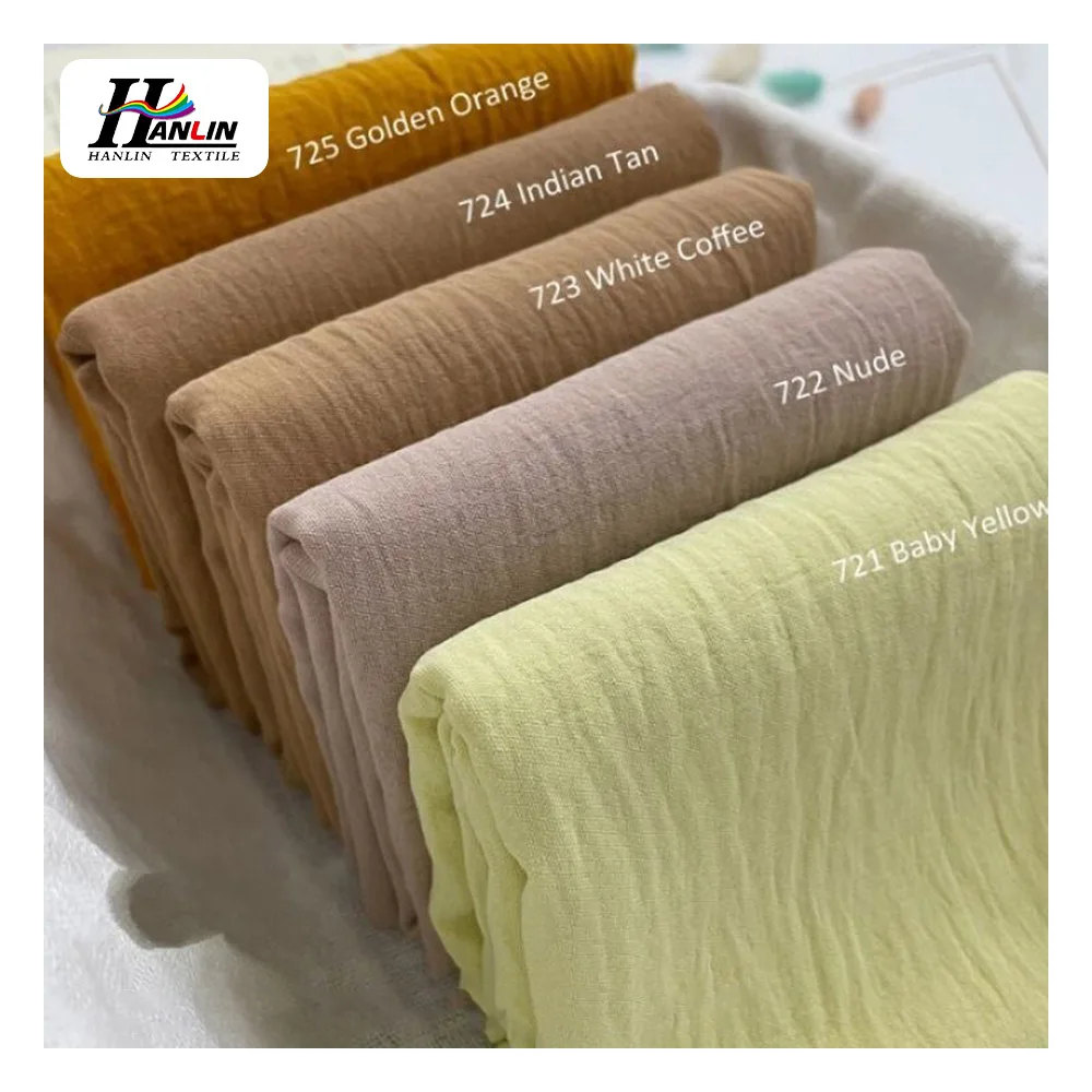 Muslim Market Best Sellers 180D Dubai Abaya Airflow Crepe Cey Pd Cey Airflow For Summer Muslin Fabric Abaya Fabric Wholesale