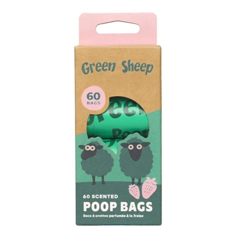 Best Luxury Eco-Friendly Pet Supplies Recycled Plastic Scented Dog Poop Bags Sustainable Environmentally Outdoors