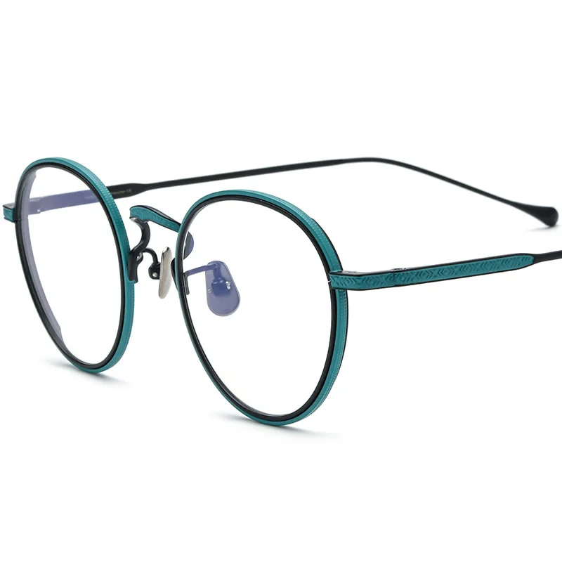Latest Design Great Quality Acetate Titanium Frame Reading Glasses Photochromic Computer Glasses Wholesale Frame Optical Glasses