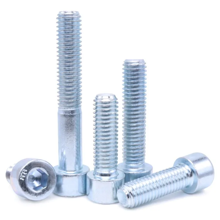 High Strength Zinc Plated Cylindrical Head Hexagon Hex Socket Allen Key Bolt DIN912