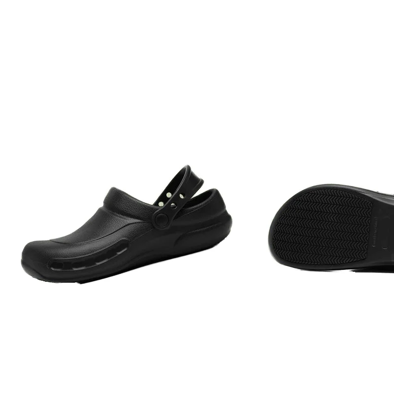 Made in China fashion design durable kpu upper breathable anti slip cheap price safety shoes chef working oil resistance shoe