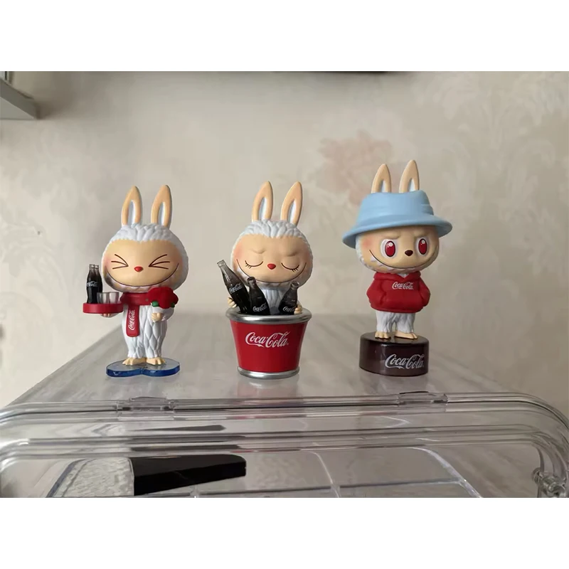 Popular kid toys 100% POP MARTS THE MONSTERS LABUBU Action Figure Anime Kawaii POP-MART Mystery Blind Box