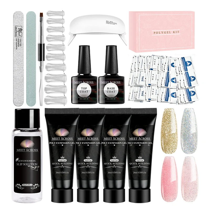 Товары для ногтей 2021 набор ламп из полигеля фирменная марка стартовый наращивания акриловых с