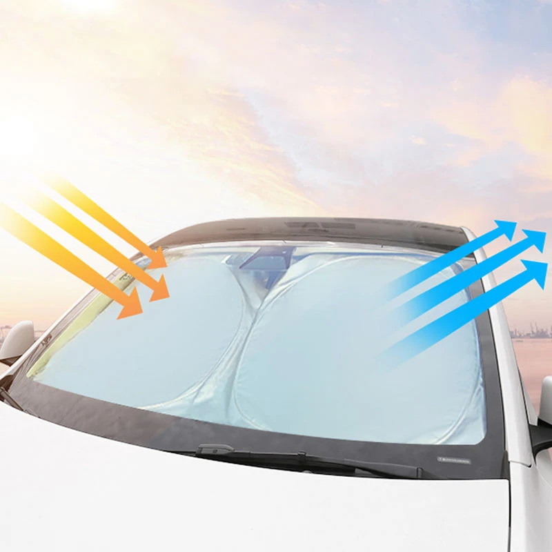 For ZHONGHUA FRV FSV Grandeur ZINGER Folding car window sunshade Sunscreen heat insulation UVsunshade Refit Accessories
