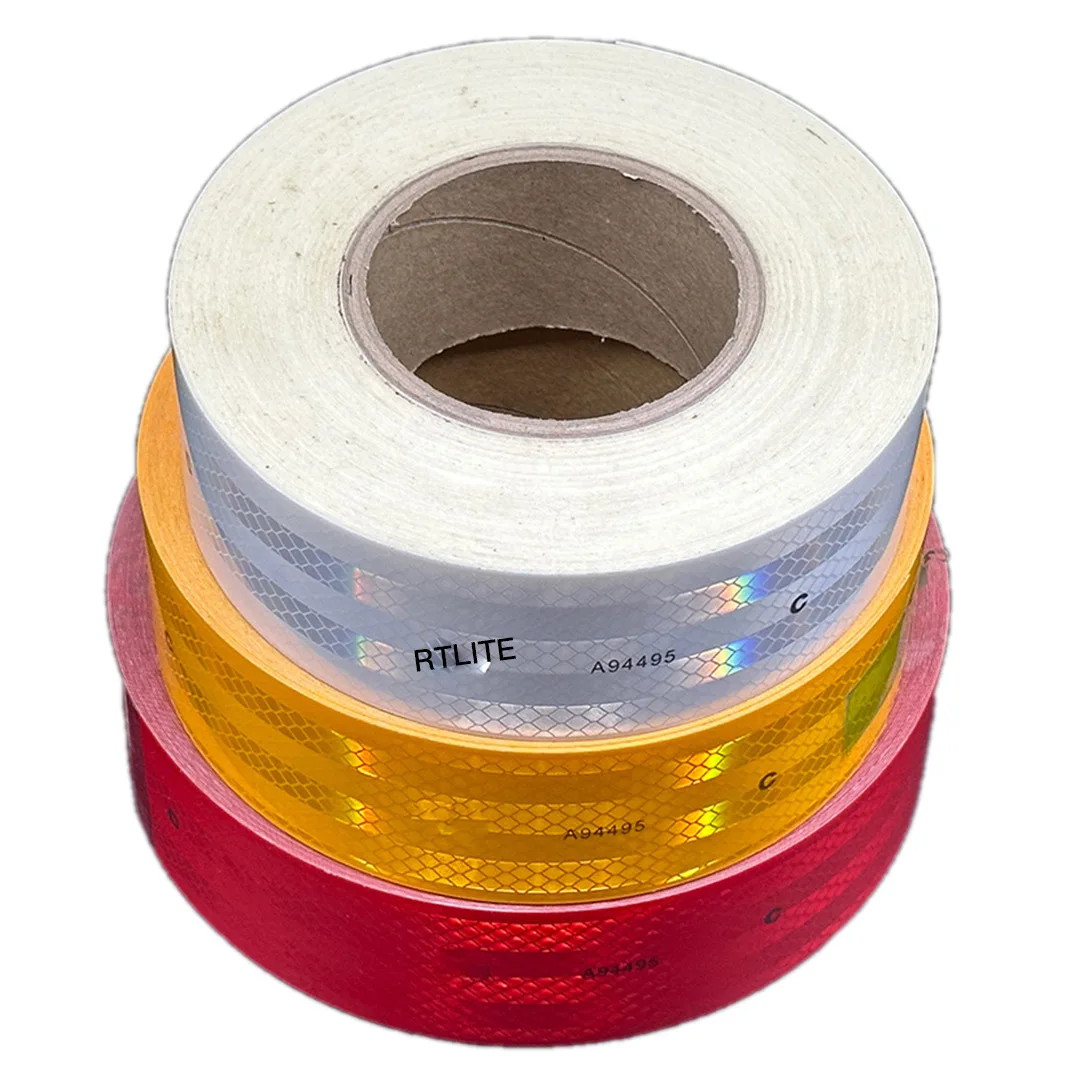 100% Diamond Grade A94495C Reflective Tape Conspicuity Tape For India Market