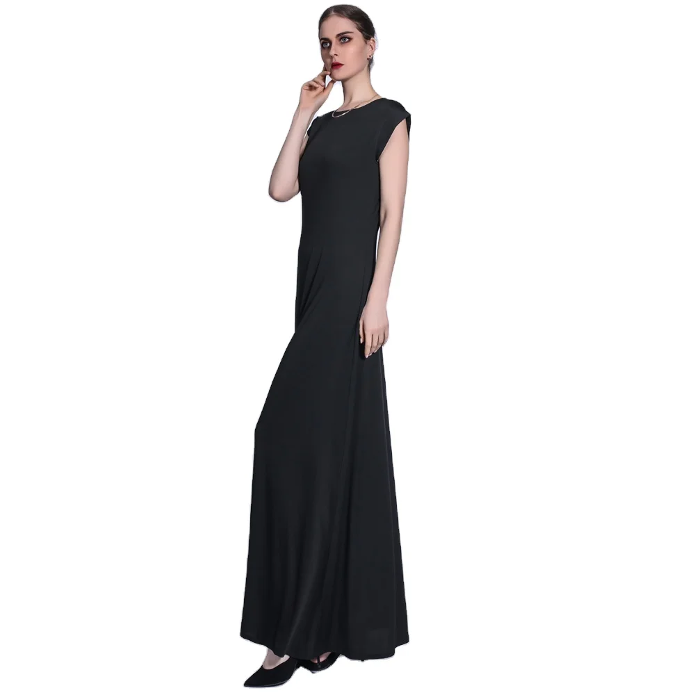 Spring summer sleeveless commuter skirts quality indonesia clothing manufacturers islamic robe abaya