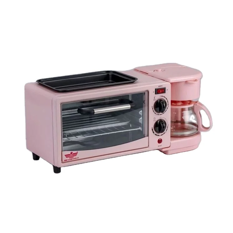 Multifunctional maker with low prices toaster cafetera 3 in 1 breakfast makers for wholesales