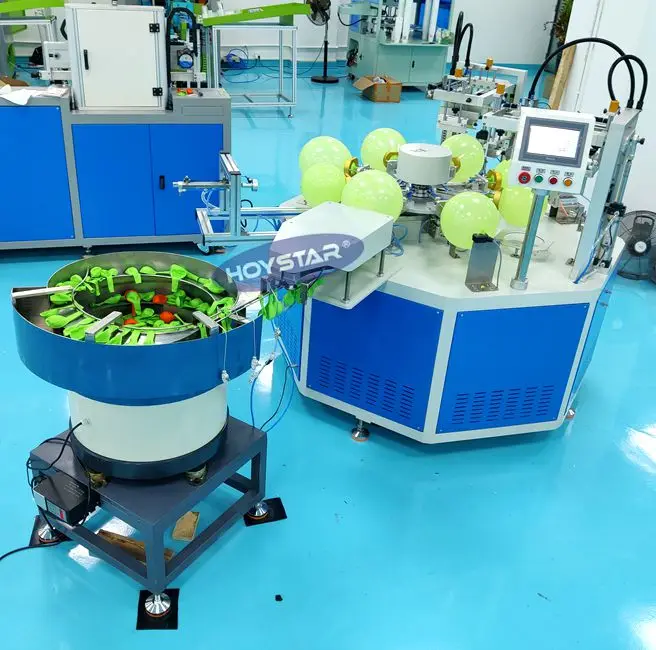 2 color balloon screen printing machine with auto loading latex balloon printer machine for sale china ballon printers