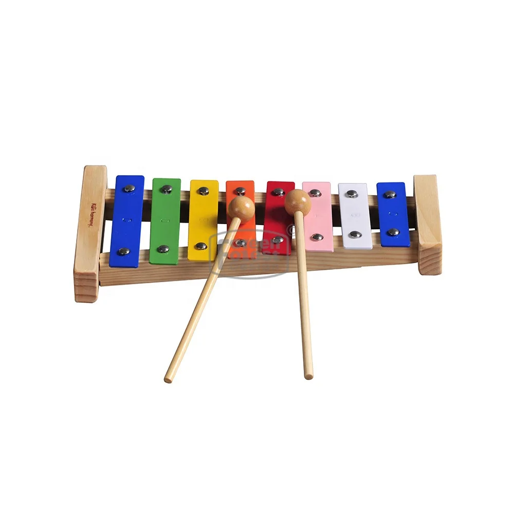 Natural and Classical Music Toy for Kids Learning Wooden Xylophone