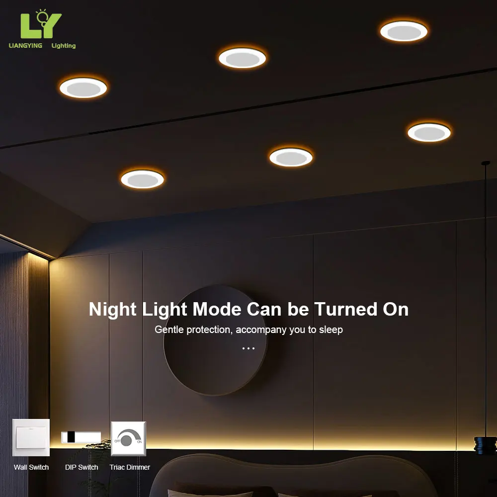 Smart Rgb 9 Вт 12 светодиодная подсветка круглая металлическая панель для помещений с распределительной коробкой