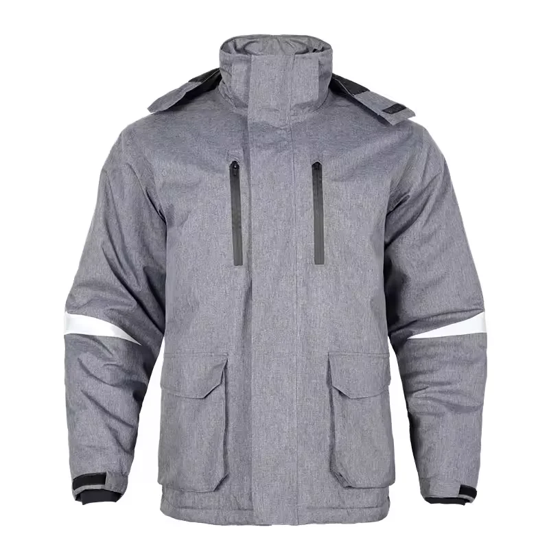 HCSP Lightweight Windproof And Water Repellent Insulated Parka Workwear Coat labor jacket and pants work suit work uniform
