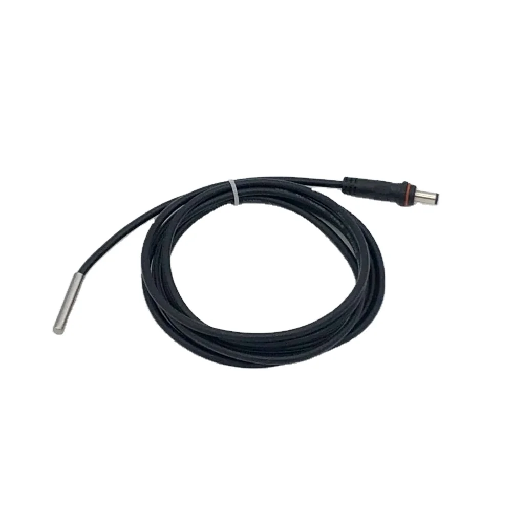 factory price NTC 10K sensor with DC waterproof connector room temperature sensor