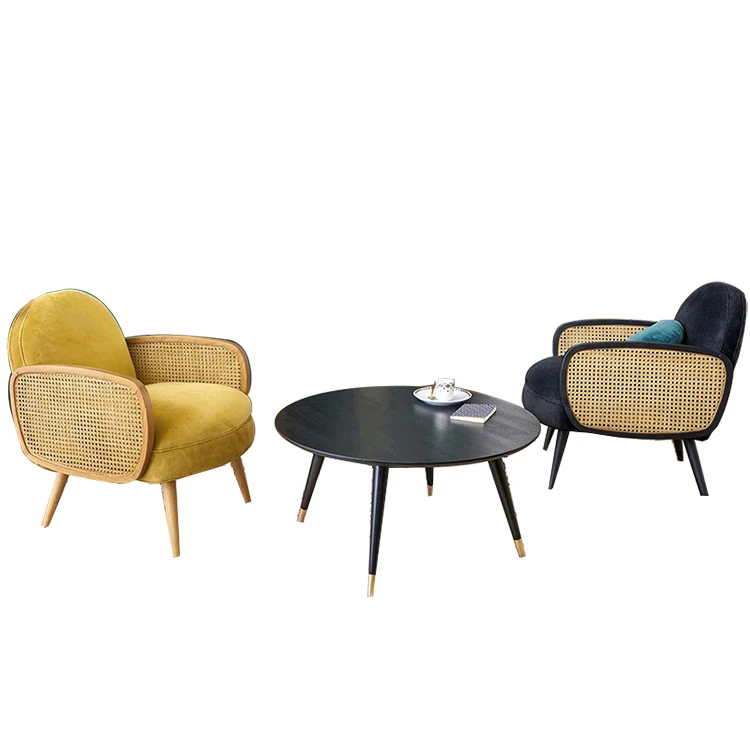 Удобная подушка для сиденья, диван из ротанга для ресторана и сада, комплект диванов, кресло из ротанга с откидывающейся спинкой