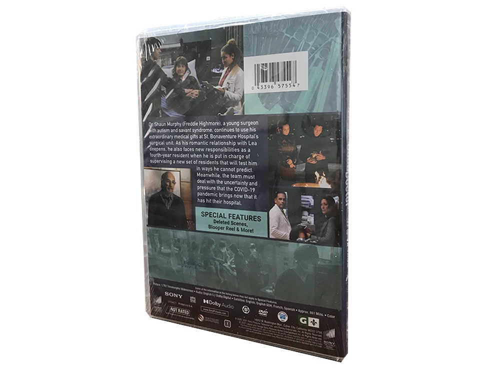 THE GOOD DOCTOR SEASON 4 5 дисков лидер продаж регионы 1 DVD-диск можно проигрывать в США и
