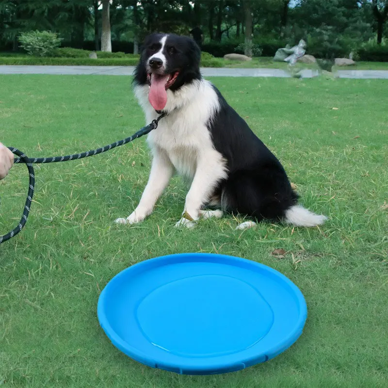 Factory Custom Logo PE Frisbeed Flying Disc Circular Frisbees with Logo Blank Plastic Pet Golf Dog Flying Saucer Disc Frisbeed