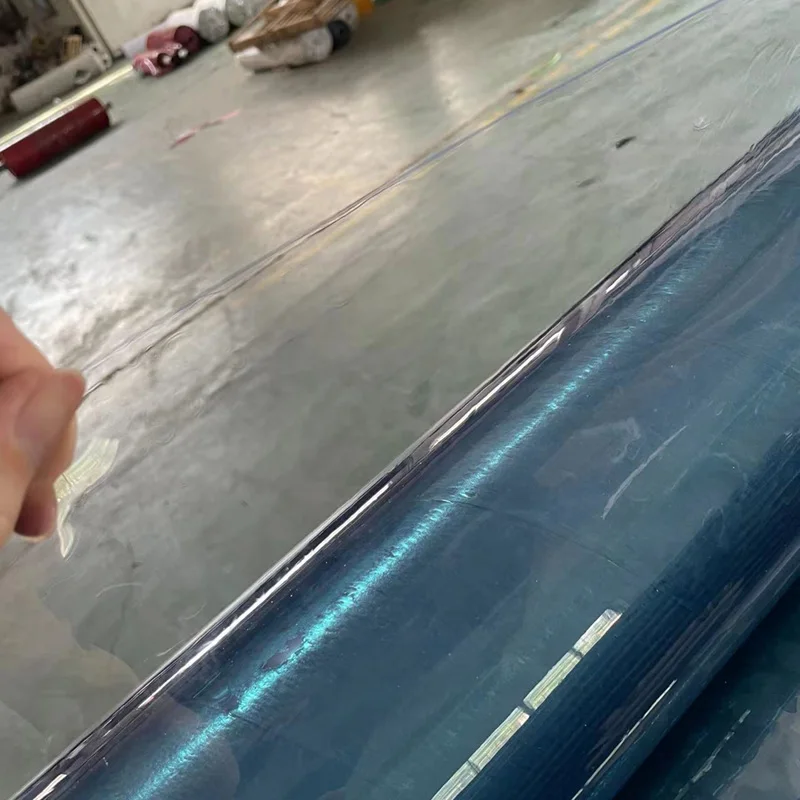 Modern simple waterproof Clear Soft Pvc tablecloth Transparent Pvc Flexible Film